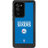 NBA Philadelphia 76ers Standard - Blue Galaxy Note20 Ultra 5G Waterproof Case