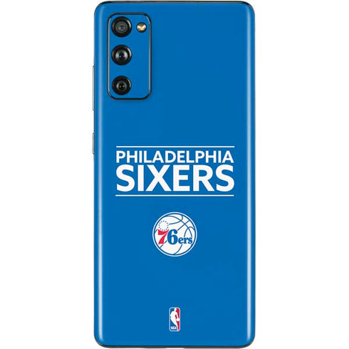 NBA Philadelphia 76ers Standard - Blue Galaxy S20 Fan Edition Skin