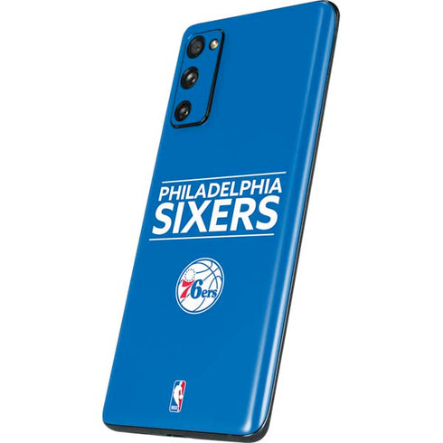 NBA Philadelphia 76ers Standard - Blue Galaxy S20 Fan Edition Skin