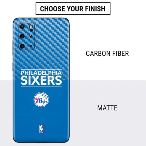 NBA Philadelphia 76ers Standard - Blue Galaxy S20 Plus Skin