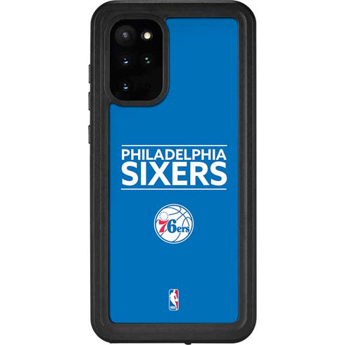 NBA Philadelphia 76ers Standard - Blue Galaxy S20 Plus Waterproof Case