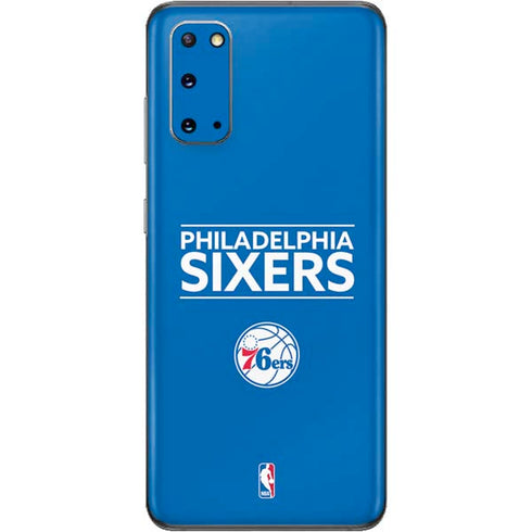 NBA Philadelphia 76ers Standard - Blue Galaxy S20 Skin