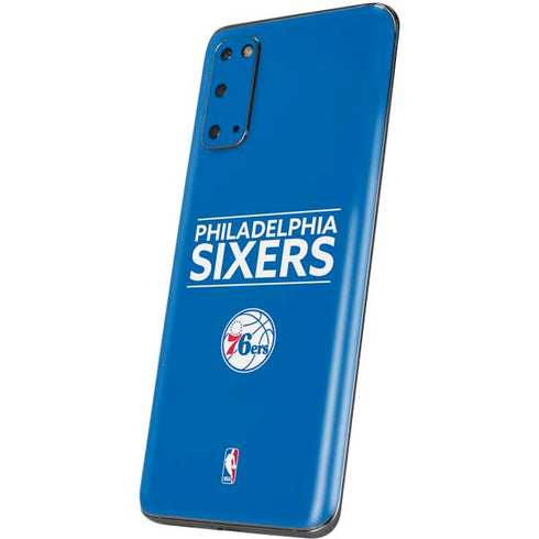 NBA Philadelphia 76ers Standard - Blue Galaxy S20 Skin