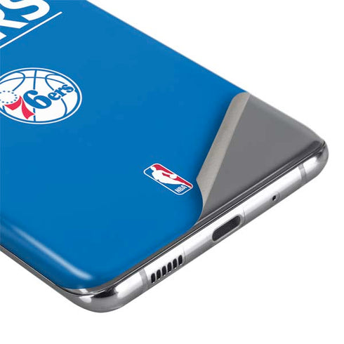 NBA Philadelphia 76ers Standard - Blue Galaxy S20 Skin