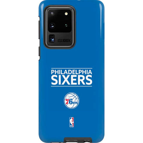 NBA Philadelphia 76ers Standard - Blue Galaxy S20 Ultra 5G Pro Case