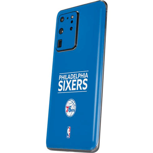 NBA Philadelphia 76ers Standard - Blue Galaxy S20 Ultra 5G Skin