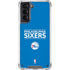 NBA Philadelphia 76ers Standard - Blue Galaxy S21 5G Clear Case
