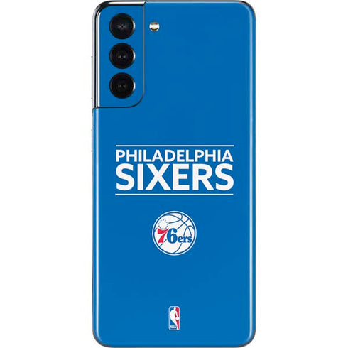 NBA Philadelphia 76ers Standard - Blue Galaxy S21 5G Skin