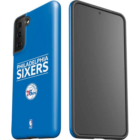 NBA Philadelphia 76ers Standard - Blue Galaxy S21 FE Pro Case