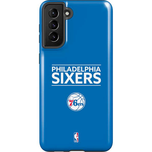 NBA Philadelphia 76ers Standard - Blue Galaxy S21 Plus 5G Pro Case
