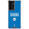 NBA Philadelphia 76ers Standard - Blue Galaxy S21 Ultra 5G Clear Case