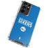 NBA Philadelphia 76ers Standard - Blue Galaxy S21 Ultra 5G Clear Case