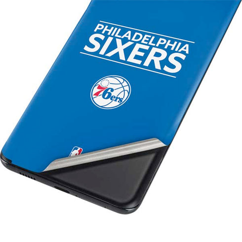 NBA Philadelphia 76ers Standard - Blue Galaxy S21 Ultra 5G Skin