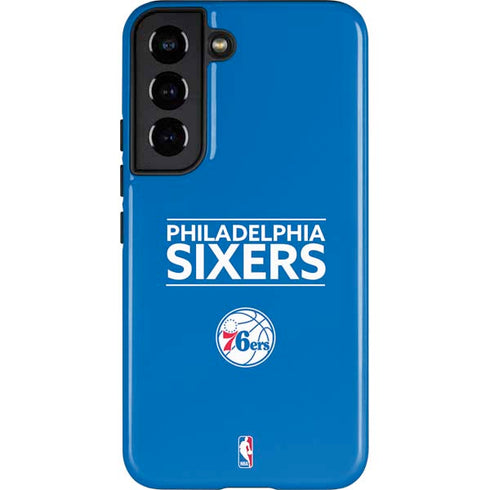 NBA Philadelphia 76ers Standard - Blue Galaxy S22 Pro Case