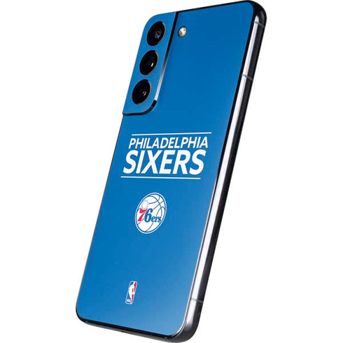 NBA Philadelphia 76ers Standard - Blue Galaxy S22 Skin