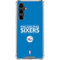 NBA Philadelphia 76ers Standard - Blue Galaxy S23 FE Clear Case