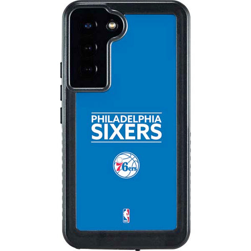 NBA Philadelphia 76ers Standard - Blue Galaxy S23 Plus Waterproof Case