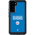 NBA Philadelphia 76ers Standard - Blue Galaxy S23 Plus Waterproof Case