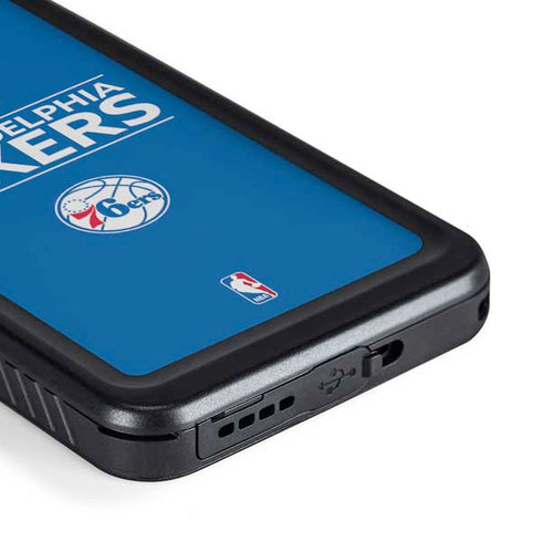 NBA Philadelphia 76ers Standard - Blue Galaxy S23 Plus Waterproof Case