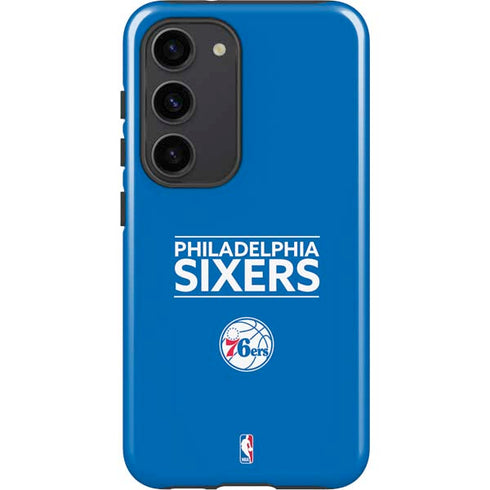 NBA Philadelphia 76ers Standard - Blue Galaxy S23 Pro Case