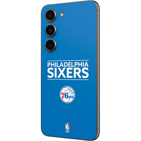 NBA Philadelphia 76ers Standard - Blue Galaxy S23 Skin