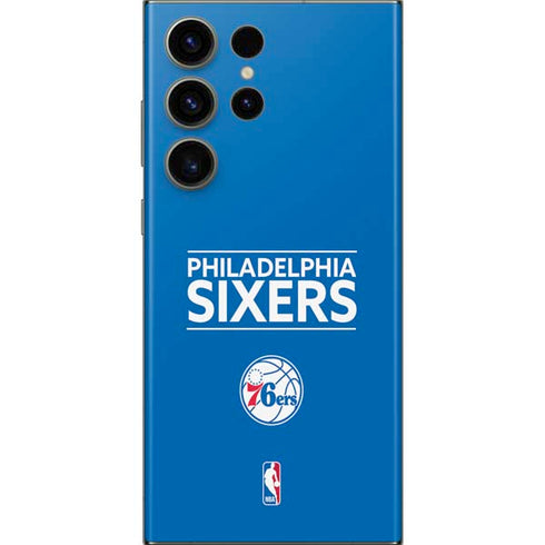 NBA Philadelphia 76ers Standard - Blue Galaxy S23 Ultra Skin