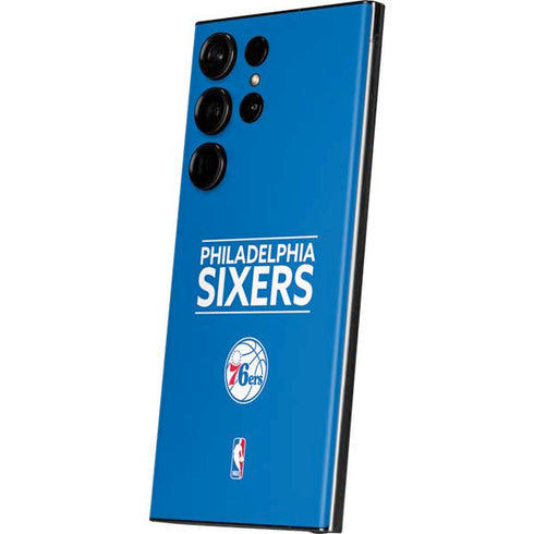 NBA Philadelphia 76ers Standard - Blue Galaxy S23 Ultra Skin