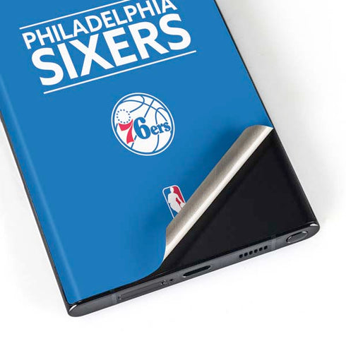 NBA Philadelphia 76ers Standard - Blue Galaxy S23 Ultra Skin
