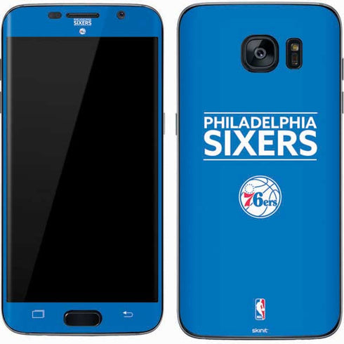 NBA Philadelphia 76ers Standard - Blue Galaxy S7 Skin