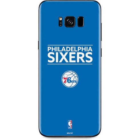 NBA Philadelphia 76ers Standard - Blue Galaxy S8 Plus Skin