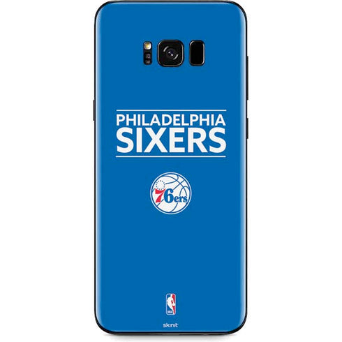 NBA Philadelphia 76ers Standard - Blue Galaxy S8 Skin