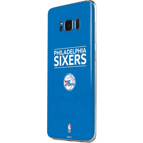 NBA Philadelphia 76ers Standard - Blue Galaxy S8 Skin