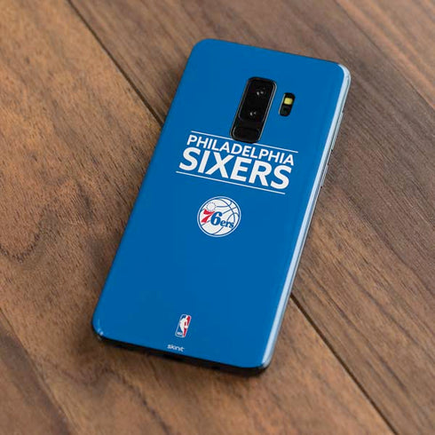 NBA Philadelphia 76ers Standard - Blue Galaxy S9 Plus Skin