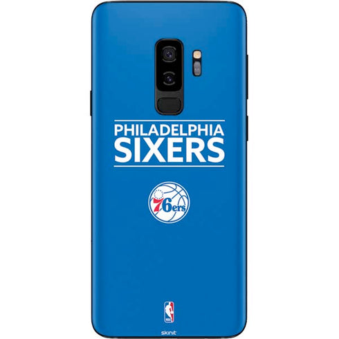 NBA Philadelphia 76ers Standard - Blue Galaxy S9 Plus Skin