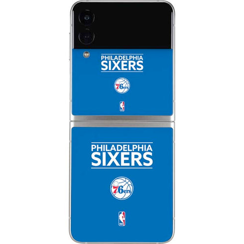 NBA Philadelphia 76ers Standard - Blue Galaxy Z Flip3 5G Skin