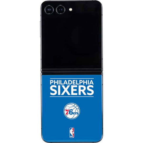 NBA Philadelphia 76ers Standard - Blue Galaxy Z Flip5 5G Skin