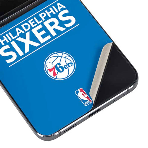 NBA Philadelphia 76ers Standard - Blue Galaxy Z Flip5 5G Skin
