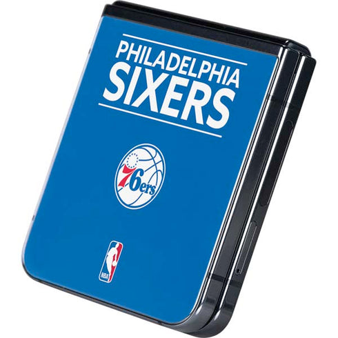 NBA Philadelphia 76ers Standard - Blue Galaxy Z Flip5 5G Skin