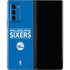 NBA Philadelphia 76ers Standard - Blue Galaxy Z Fold2 5G Skin
