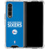 NBA Philadelphia 76ers Standard - Blue Galaxy Z Fold4 5G Clear Case