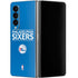 NBA Philadelphia 76ers Standard - Blue Galaxy Z Fold4 5G Skin