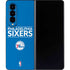 NBA Philadelphia 76ers Standard - Blue Galaxy Z Fold4 5G Skin
