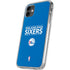 NBA Philadelphia 76ers Standard - Blue iPhone 11 Clear Case