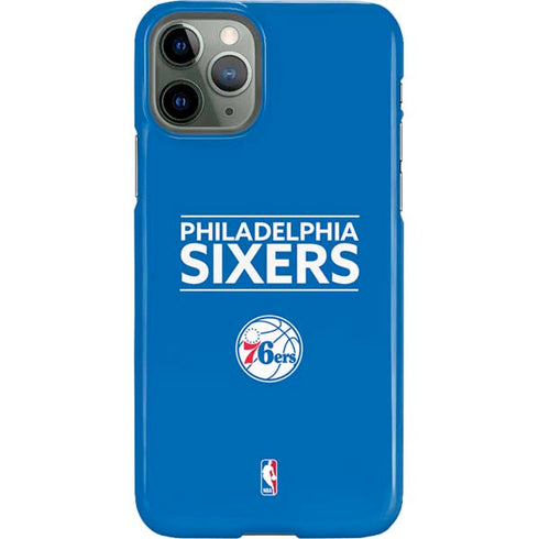 NBA Philadelphia 76ers Standard - Blue iPhone 11 Pro Lite Case
