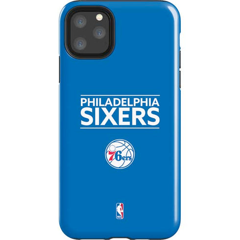 NBA Philadelphia 76ers Standard - Blue iPhone 11 Pro Max Impact Case