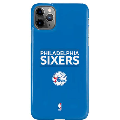 NBA Philadelphia 76ers Standard - Blue iPhone 11 Pro Max Lite Case