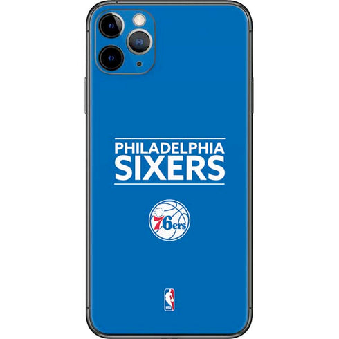 NBA Philadelphia 76ers Standard - Blue iPhone 11 Pro Max Skin