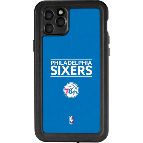 NBA Philadelphia 76ers Standard - Blue iPhone 11 Pro Max Waterproof Case