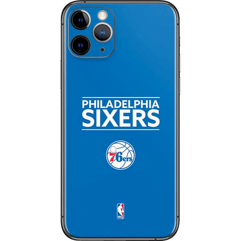 NBA Philadelphia 76ers Standard - Blue iPhone 11 Pro Skin