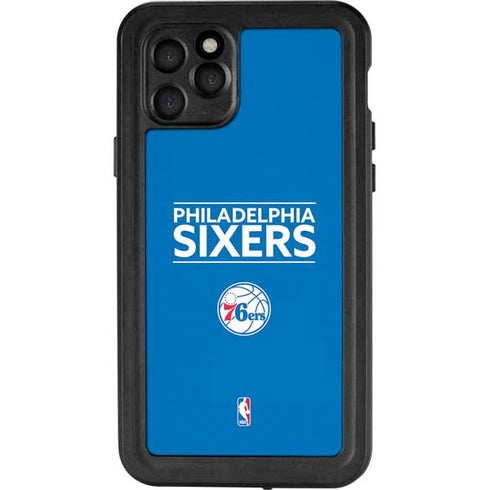 NBA Philadelphia 76ers Standard - Blue iPhone 11 Pro Waterproof Case